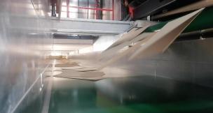 High conveying capacity: for the disposal of corrugated cardboard waste